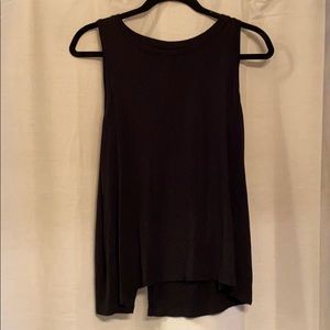 Halogen Black Tank Size M